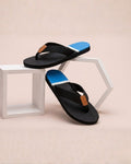 Black & Blue Flip-Flops