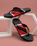 Red & Black Flip-Flops